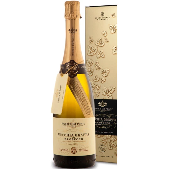 Da Ponte 8 Annate Vecchia Grappa Di Prosecco 0,7L 3 Da Ponte 8 Annate Vecchia Grappa Di Prosecco 0,7L