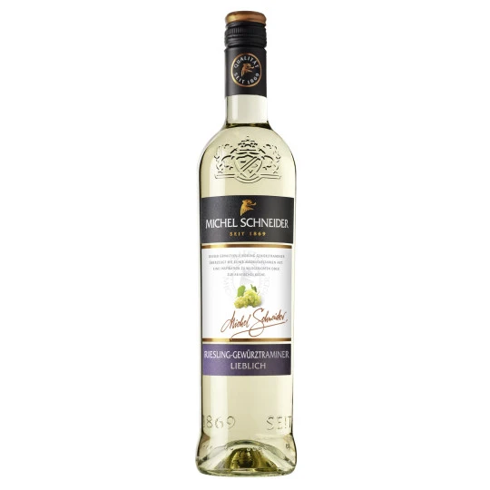 Michel Schneider Riesling Gewürztraminer Lieblich 0,75L 3 Michel Schneider Riesling Gewürztraminer Lieblich 0,75L