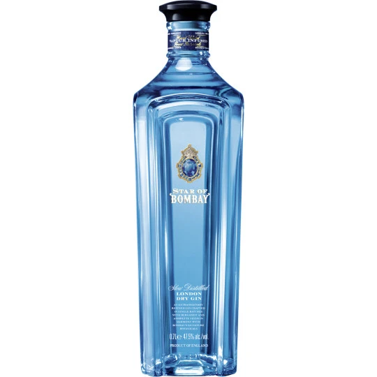 Star Of Bombay London Dry Gin 0,7L 3 Star Of Bombay London Dry Gin 0,7L